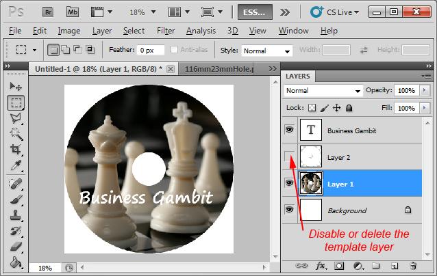 How To Use Photoshop Design Cd Label For Duplication Replication