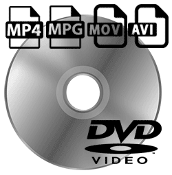 mp4 mov mpg avi to DVD